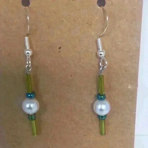 925 handmade beaded earrings